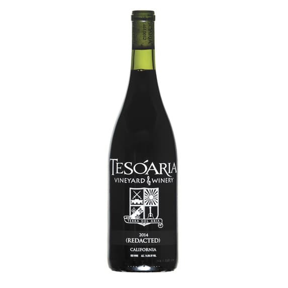 Tesoaria Vineyard and Winery 2016 Bulls Blood